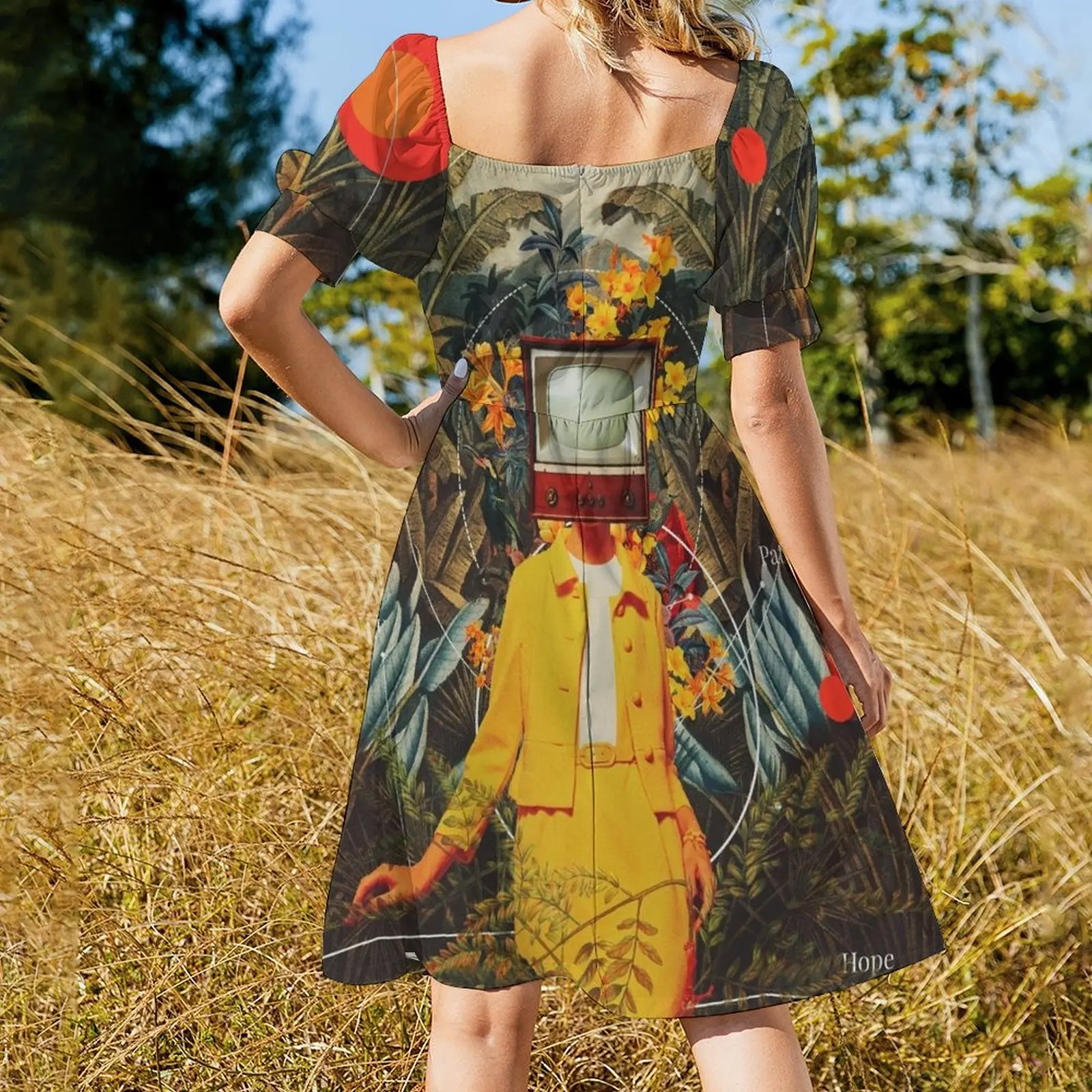 She Came from the Wilderness Платье с короткими рукавами для беременных вечернее платье