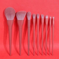 3 10pcs candy makeup brushes set face foundation powder eye shadow eyebrow highlight kabuki blending brush beauty cosmetic tools