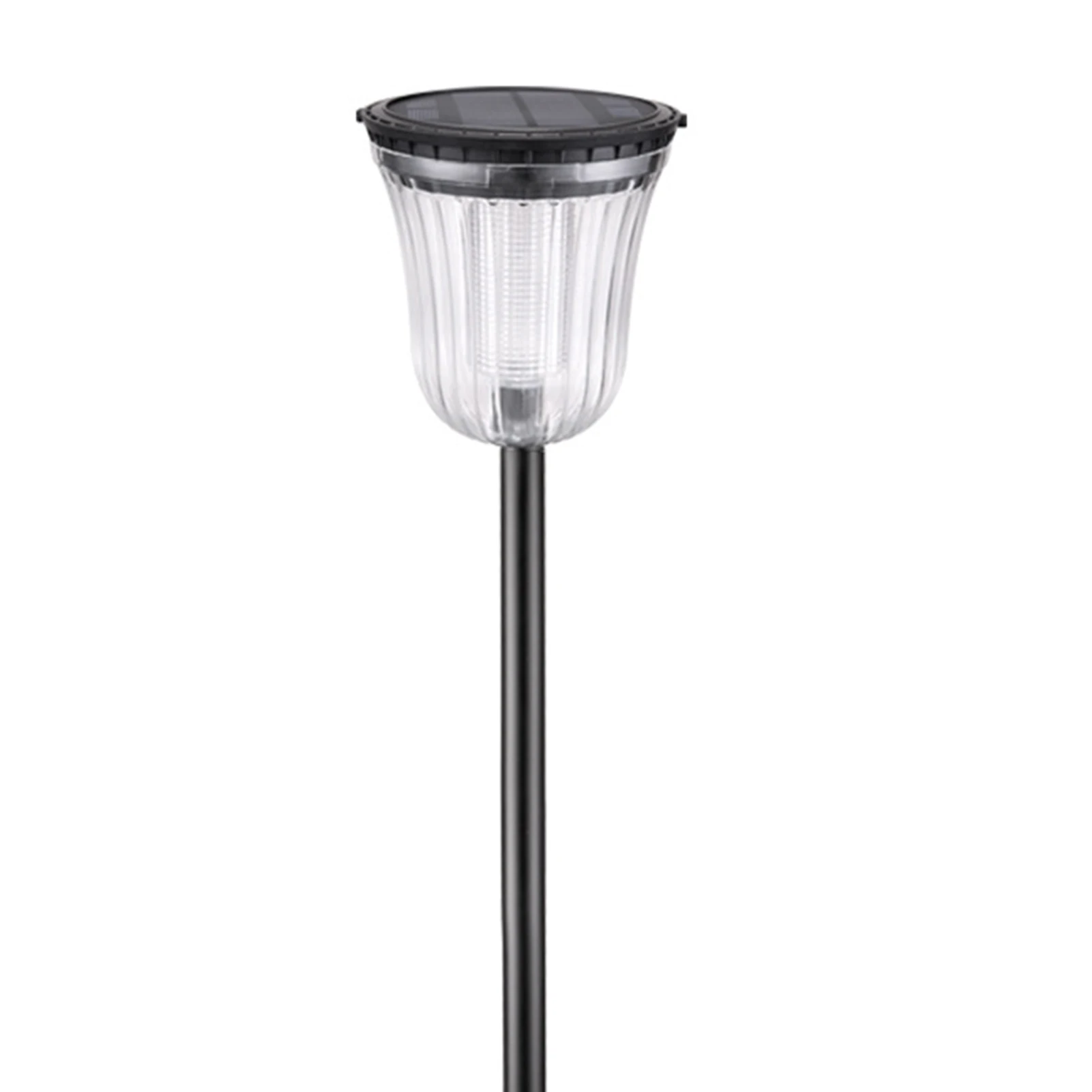 Solar Garden Lights Classic Stake Lamp Outdoor Waterproof LED Stand Lamp In-Ground Lights for Patio Yard Driveway gass