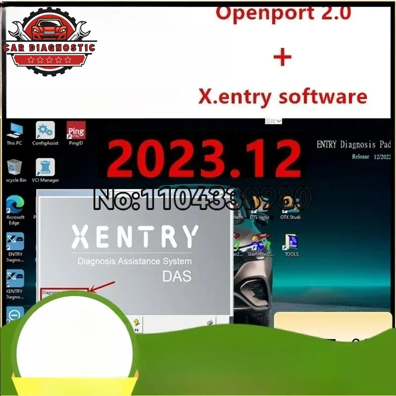 Фото Новое диагностическое ПО Xen Try 2023.12 с удаленной установкой и инструментом для чип-тюнинга ECU Tactrix Openport 2.0, сканер OBD2. №2