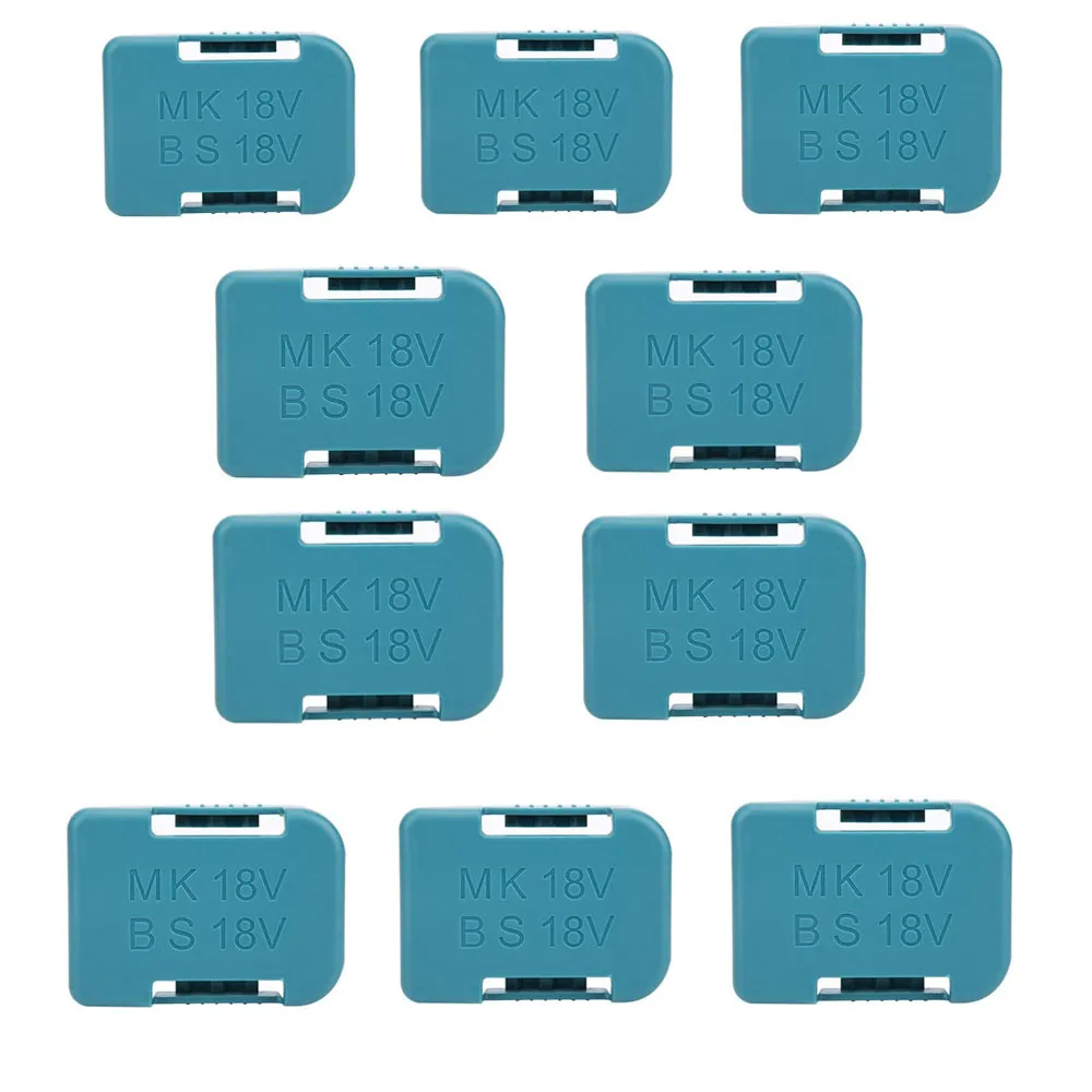 2/15 шт. чехол-держатель для хранения аккумуляторов для Makita для устройств крепления bosch 14,4 В 18 В, инструмент для силового аккумулятора BL1860 BL1850 BL1860B