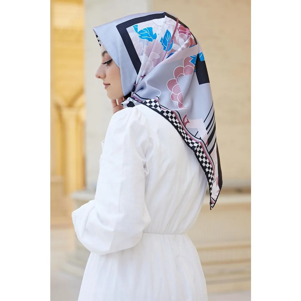 

Саржевый шарф с рисунком Dorlie, оранжевый