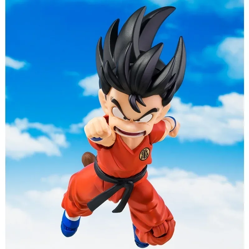 В наличии Bandai Аниме Драконий жемчуг Сон Гоку SHF TNST невинный претендентор модель