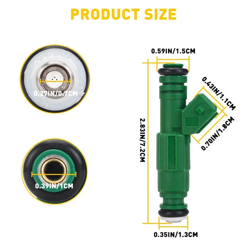 Новый топливный инжектор 42Lb 440Cc для Ford GM TBI LT1 LS1 LS6 V8 EV1 0280155968