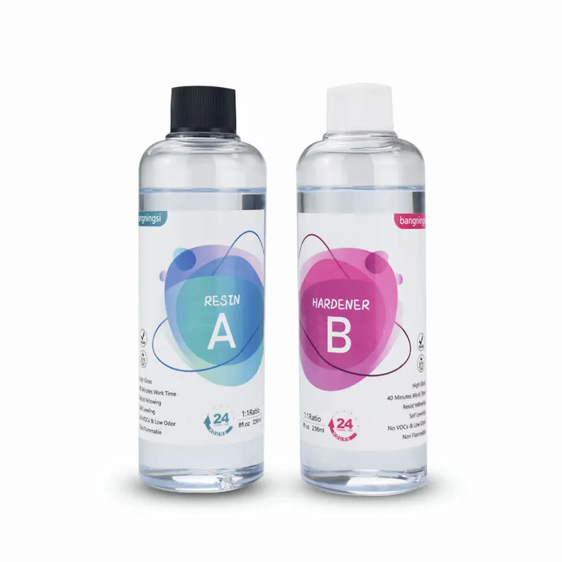 

Diy Epoxy Resin AB Glue Pendant Silicone Mold Stuff Jewelry Making Accessories Beginner Kit Crystal Clear