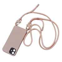 original strap cord chain phone case for iphone 14 pro max 13 pro xs x xr x 7 8 plus se 20 carry necklace lanyard xouxou cover