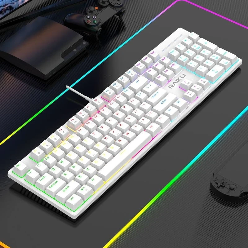 Проводная Механическая клавиатура L300 для настольного компьютера офиса набора