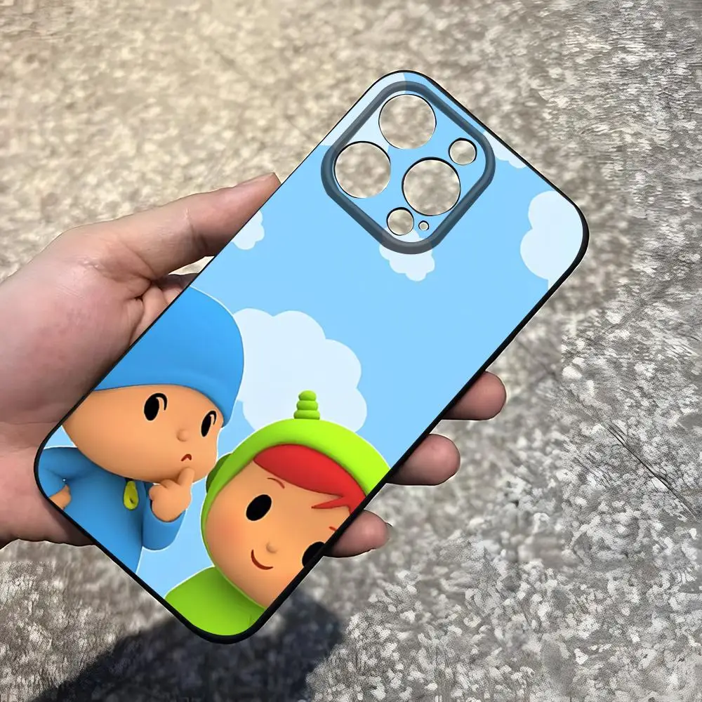 Фото Чехол для телефона Pocoyo для IPhone 17 Pro Max 15 Pro 16 14 Plus 12 13 Mini 11 Pro, противоударный мягкий чехол №1