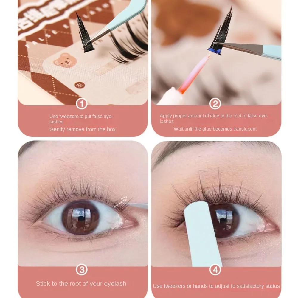 Фото Клей для двойных век Beauty Tool XIXI: стойкий, быстросохнущий, прозрачный, для накладных ресниц и наращивания ресниц №4