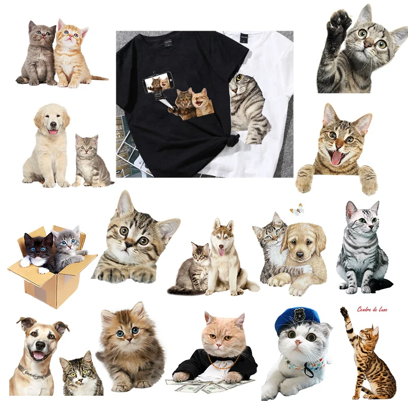 On Patches For Diy Heat Transfer Clothes T-shirt Thermal Sti