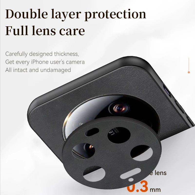 Ультратонкий чехол для Xiaomi Mi 13 магнитный автомобильный держатель телефона Mi13 Ultra