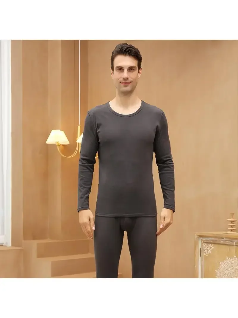 Плотный зимний комплект для бега йоги компрессионный тренировочный с высокой