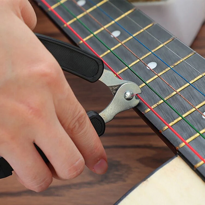 

3 In 1 Guitar Tuning Tool Stringed Instrument Accessories Guitars String Cutter needle Puller Guitar Winder String Clip Remover