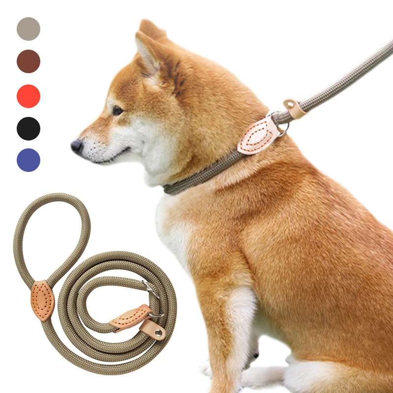 

Nylon Traction Rope for Dog Walking Dog Harness Leashes Dog Training Leashes Ropes Puppy Outdoor Walking Leash Pet Supplies