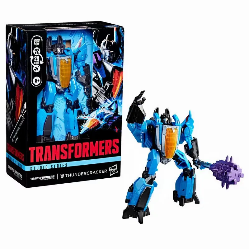 Фото Новинка! В наличии: Фигурка-робот Transformers Studio Series Class V SS GE Thundercracker. Игрушка, подарок, коллекционная аниме-фигурка. №3