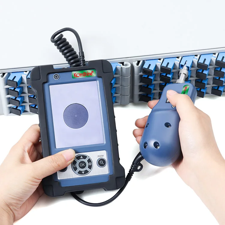 Video LCD Display KIP-600v Hand-held Optical Fiber End Face Contamination Detector