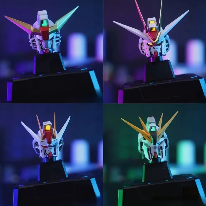 Новый предварительно окрашенный Zeroplan Destiny Strike Freedom Nu Head Sculpt Assembly Model Kit и фигурка