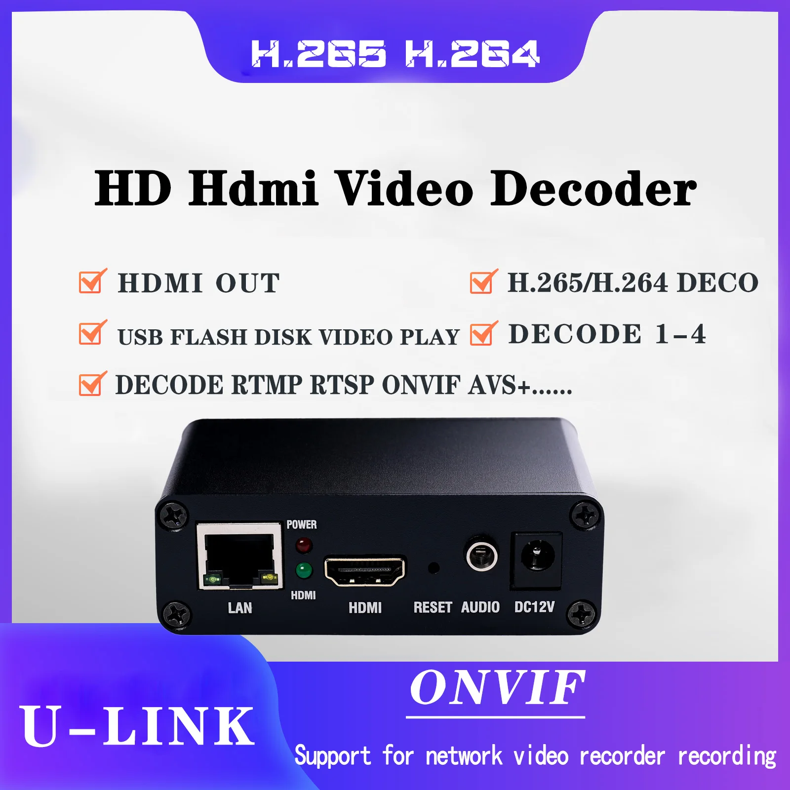Мини HDMI декодер