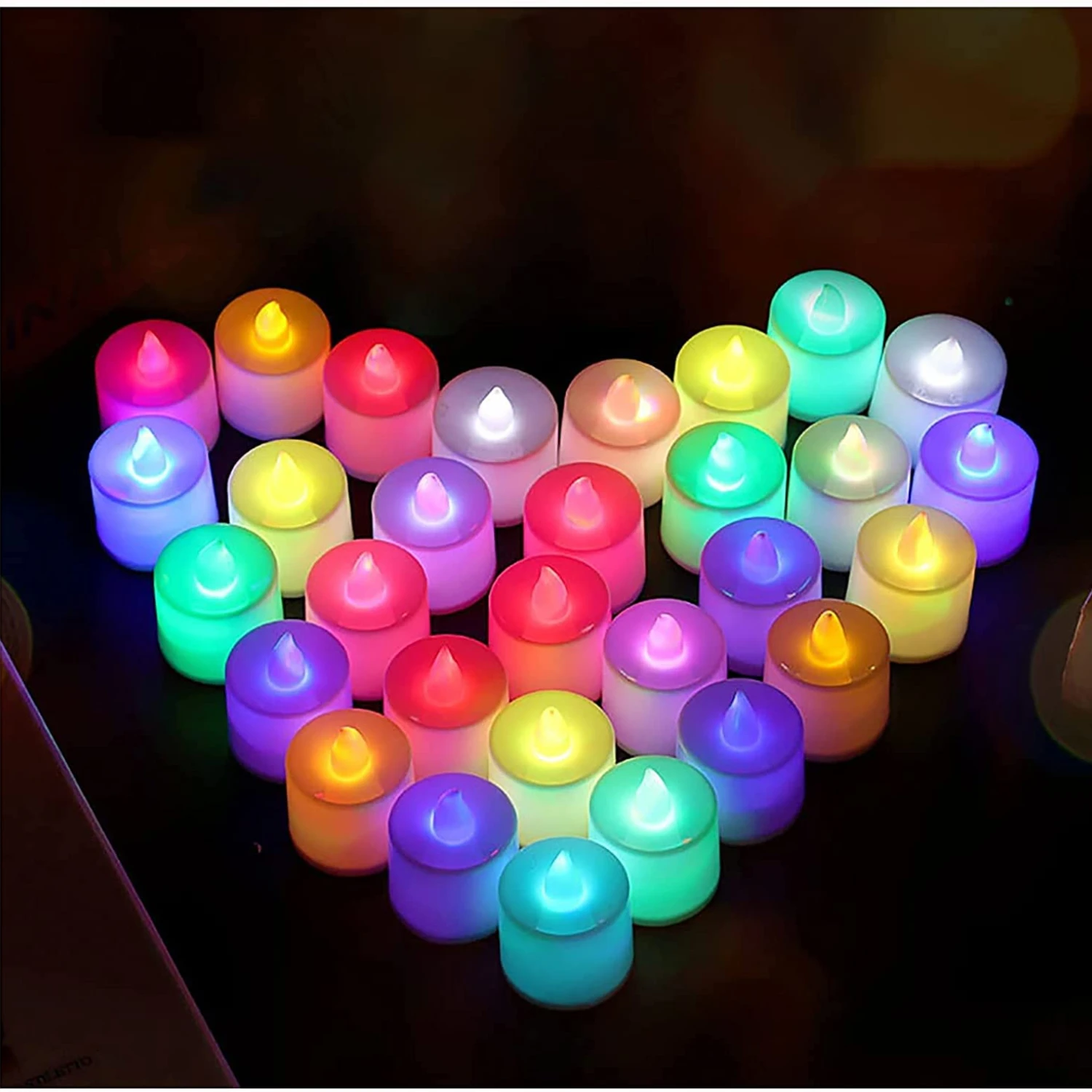 6/12 шт. беспламенные светодиодные свечи светильник вые чайсветильник с питанием