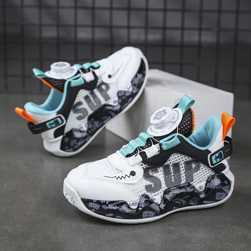 Children's Sneakers Summer Non-slip Breathable Kids Running Shoes Lightweight Casual Trainers Boy Shoes