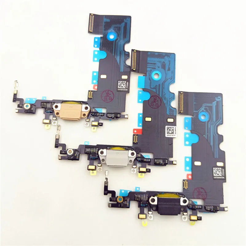 

10 шт./лот оригинальный USB зарядный порт гибкий кабель для iPhone 6 6S 7 8 6S Plus X XS Max USB зарядное устройство док-разъем гибкий кабель