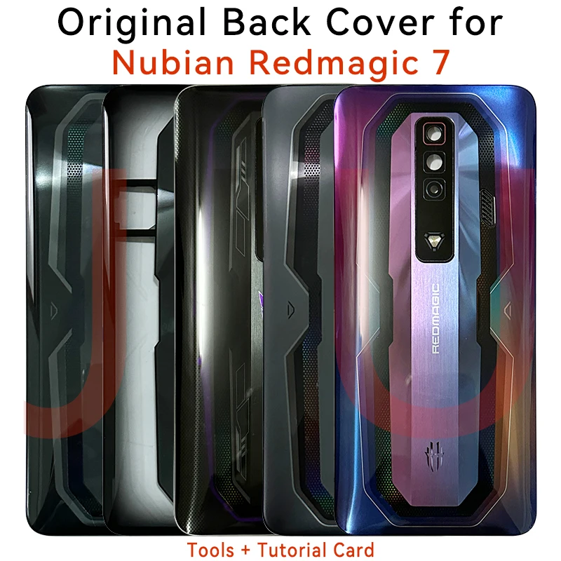 

Задняя крышка для ZTE Nubia Red Magic 7, 6,8 дюйма, задняя крышка корпуса для ZTE Nubia RedMagic 7 NX679J, оригинальный запасной аккумулятор