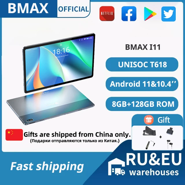 Планшет BMAX i11 на Android 11, восемь ядер, экран 10,4 дюйма, 8 ГБ + 2000 Гб 1