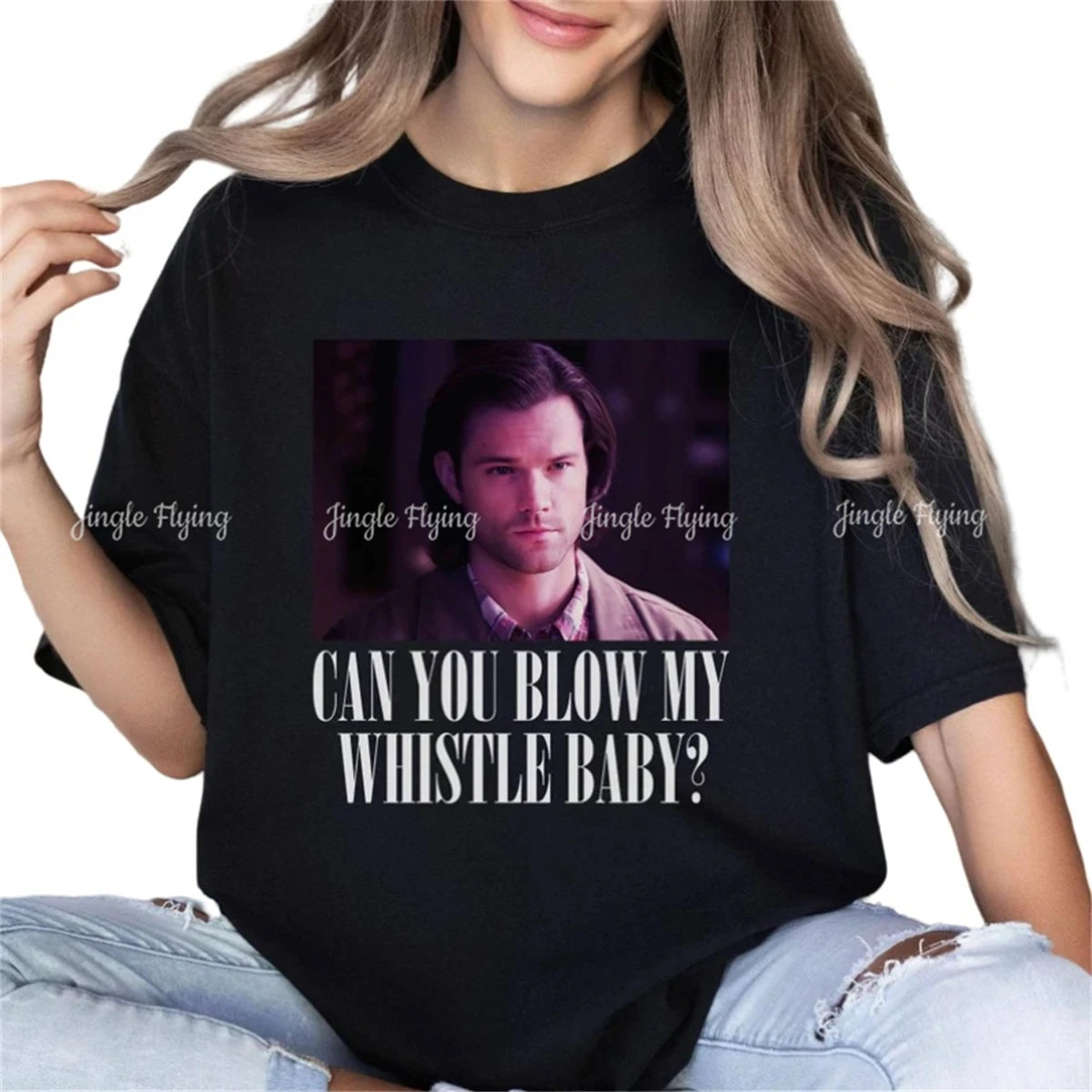 Рубашка Sam Winchester унисекс винтажная толстовка с подвесками