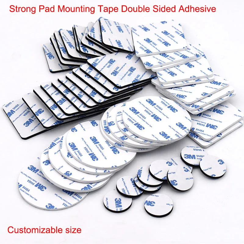 

Super strong double-sided tape black and white self-adhesive foam adhesive decorative sponge fixing high viscosity adhesive