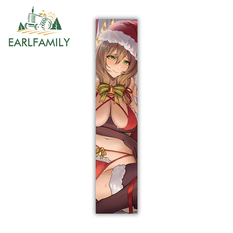 

EARLFAMILY 13cm X 2.8cm for Princess Link Cartoon Car Stickers Conditioner Bumper Decal Personality Waterproof Occlusion Scratch