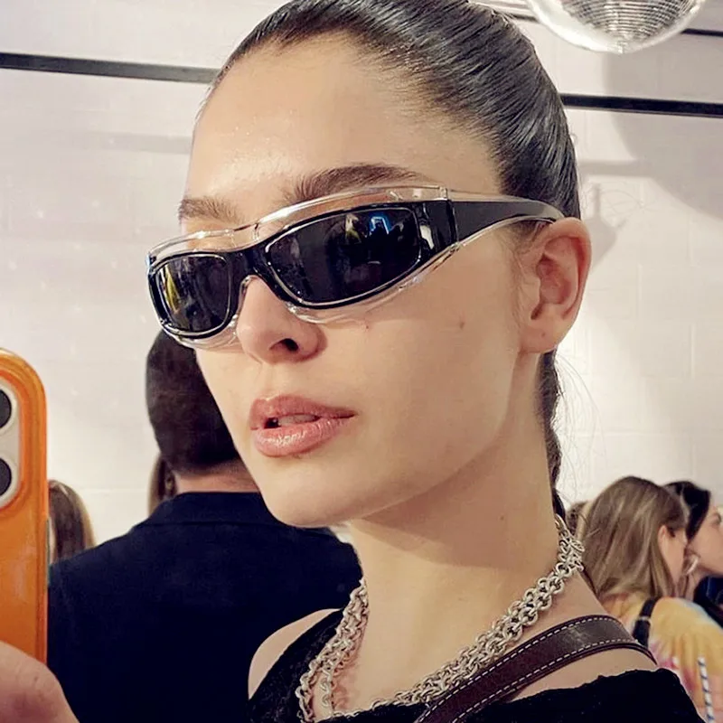 

Y2k Sports Sunglasses Women Retro Luxury Eyewear Women/Men UV400 Glasses Women Outdoor Windproof Gafas De Sol Mujer UV400