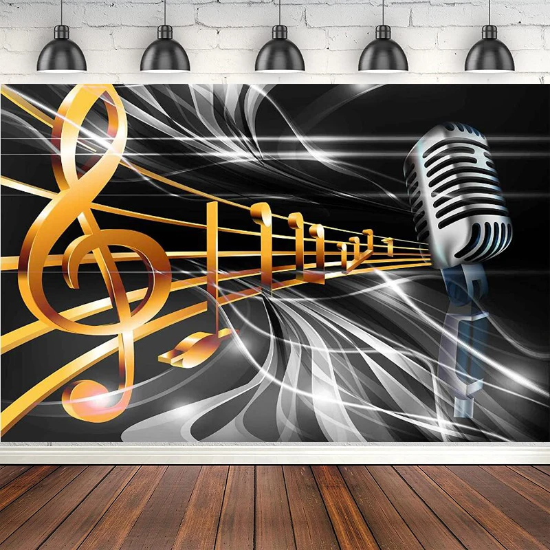 

Фон для фотосъемки мечта музыка символ мечты микрофон фон и декор мечты музыкальной вечеринки баннер плакат реквизит