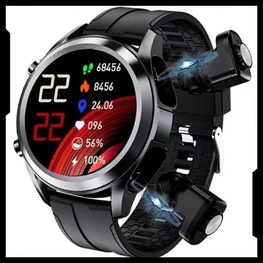 

T10 умные часы, наушники, Беспроводная Bluetooth-гарнитура, TWS JM03 браслет, мониторинг пульса, звонки, музыка, умные часы, наушники