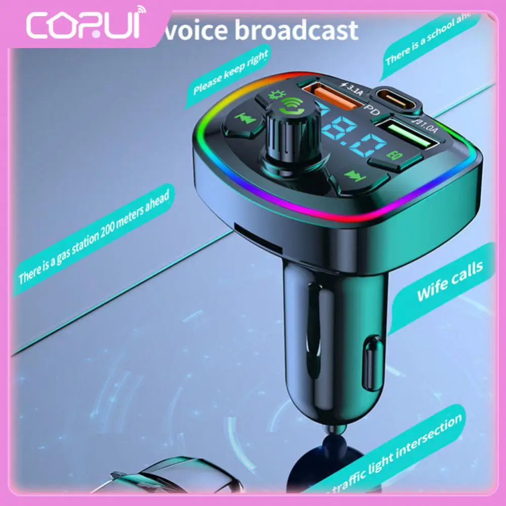 

Mp3 Music Player Dual Usb Lossless Music Car 5.0 Charger Hands-free Fast Charging Cigarette Lighter Car Accessories