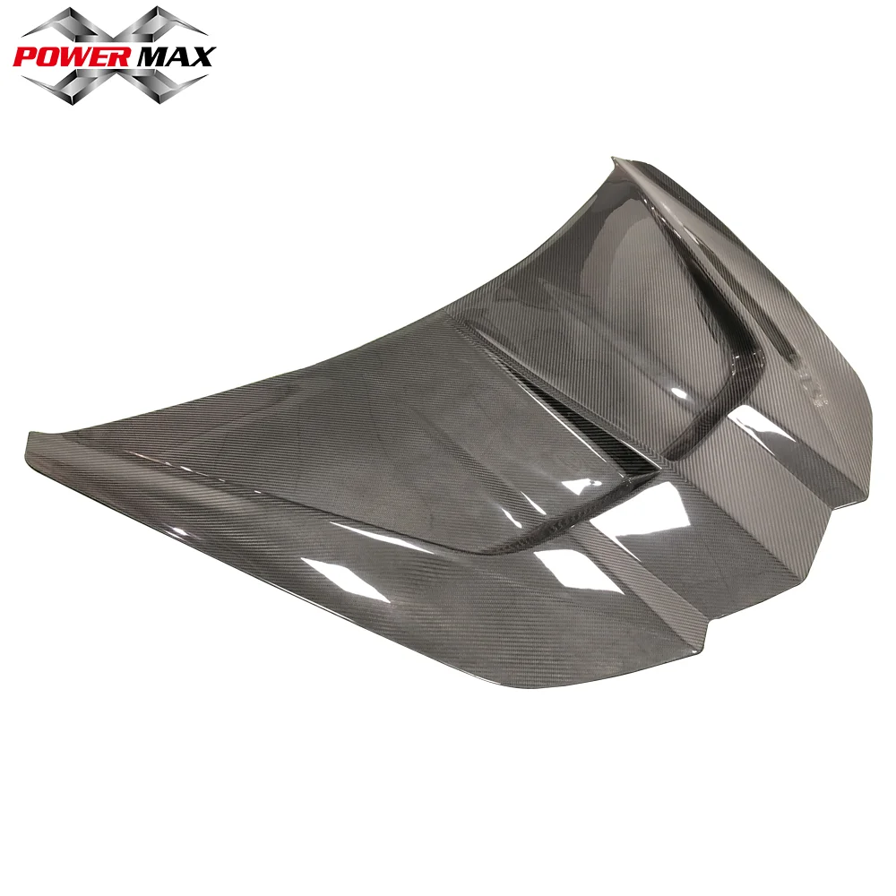 Передний капот из углеродного волокна для Chevrolet Corvette C8 корпус в стиле ST