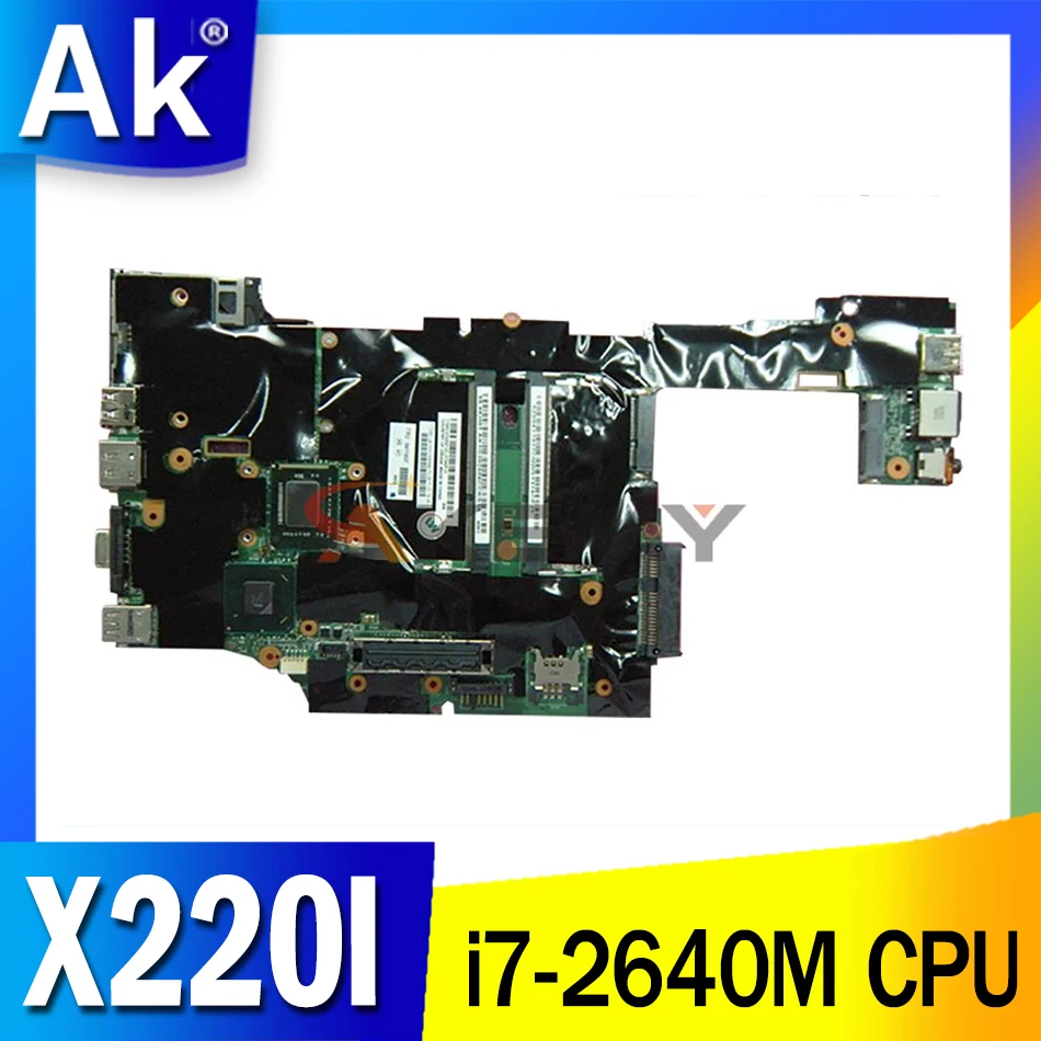 

Original Laptop Lenovo ThinkPad X220 X220I Integrated Motherboard Plni7-2640M I7-2640 USB3 FRU 04Y1834 04Y1835 04Y1836 04Y1837