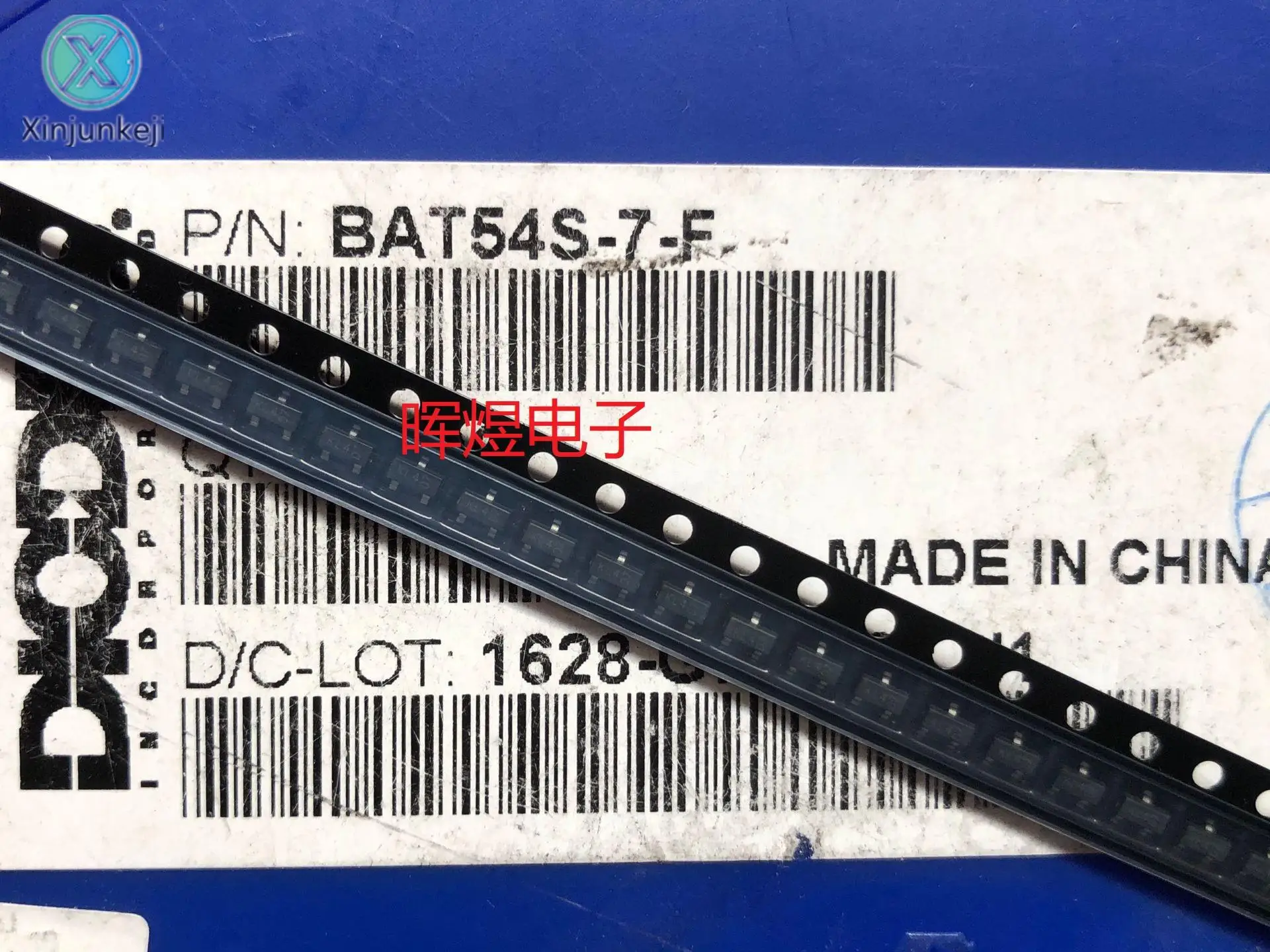 

10pcs orginal new BAT54S-7-F silk screen KL4 SOT23 Schottky diode