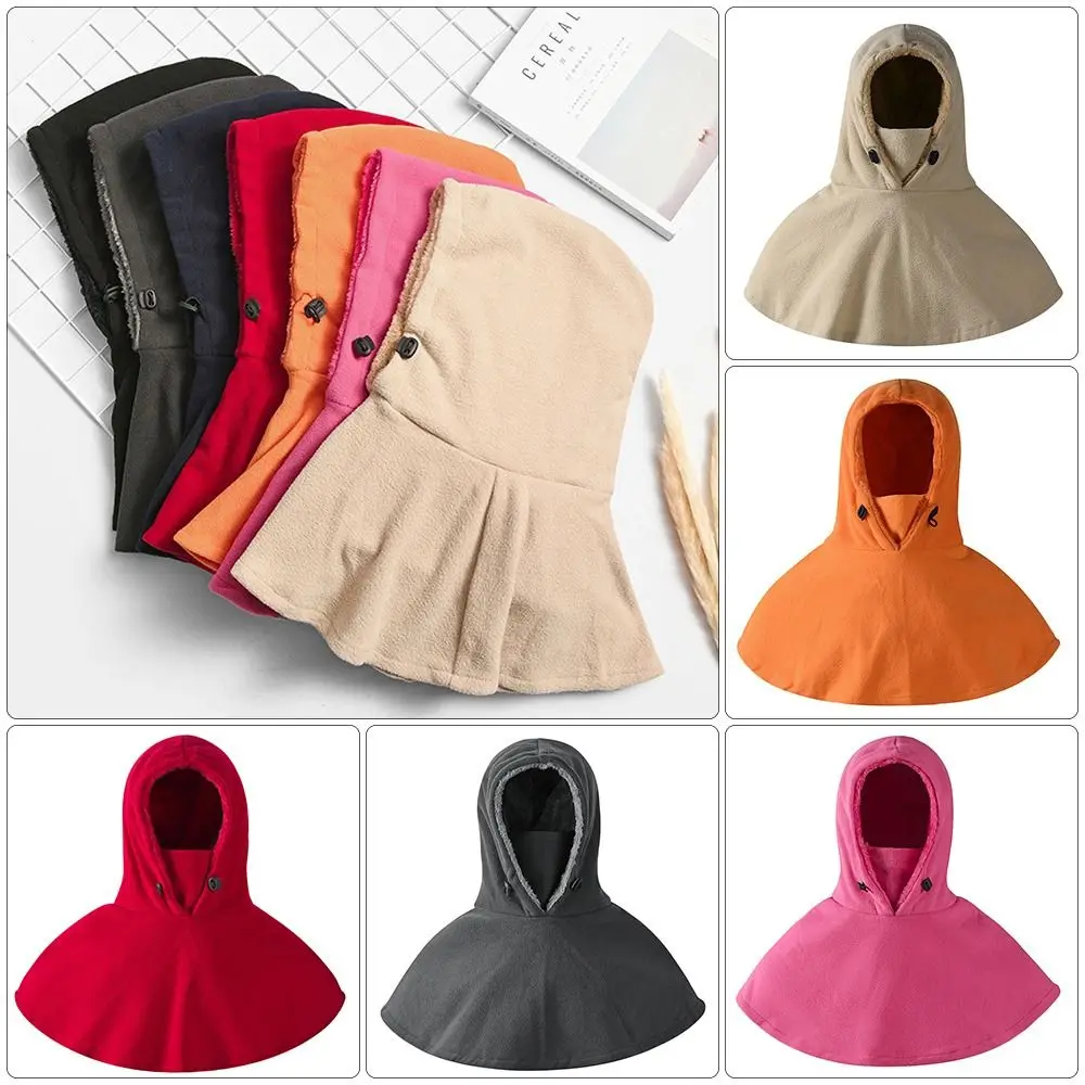 

Cycling Windproof Plush Shawl Ski Balaclava Hat Beanies Cap Neck Protector Hood Hat