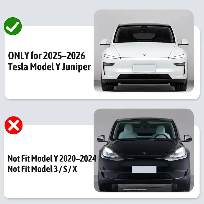 Фото Солнцезащитные шторки Skylight для Tesla Model Y Juniper 2026: складные, из нанокристаллического стекла, теплоизоляционные, с защитой от УФ-излучения, для люка на крыше №2