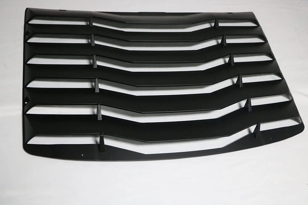 

Черная жалюзи заднего стекла из АБС-пластика для Chevrolet Camaro 2016-2019, автомобильный воздухозаборник, диффузор, крышка реле, рама, комплекты кузова