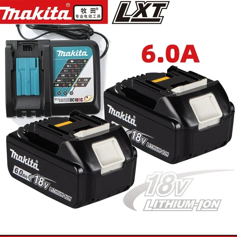 bateria makita 18 В 6 Ач Аккумуляторная батарея для электроинструментов со светодиодной