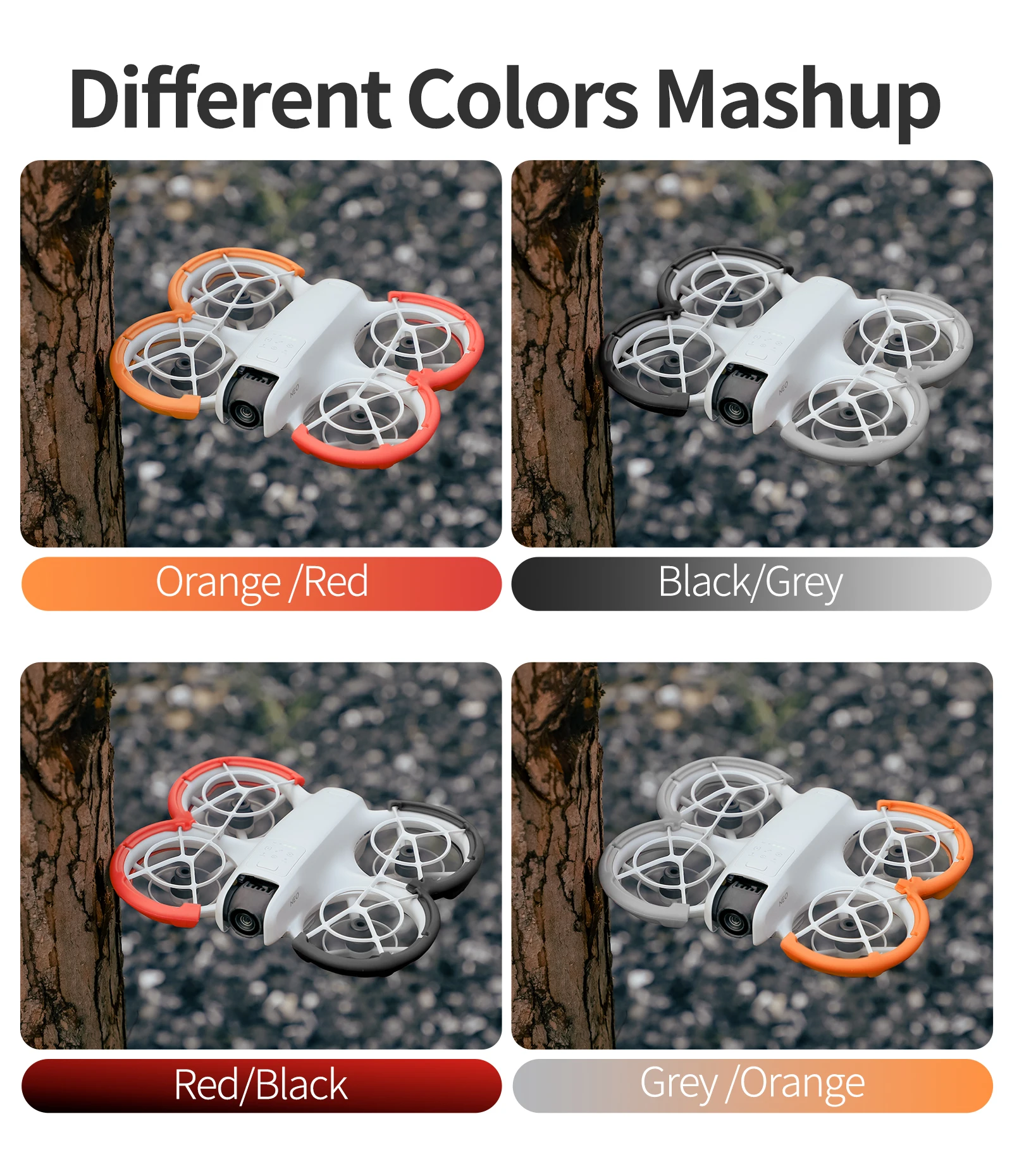 Протектор пропеллера для DJI Neo защита от столкновений Защитная крышка дрона