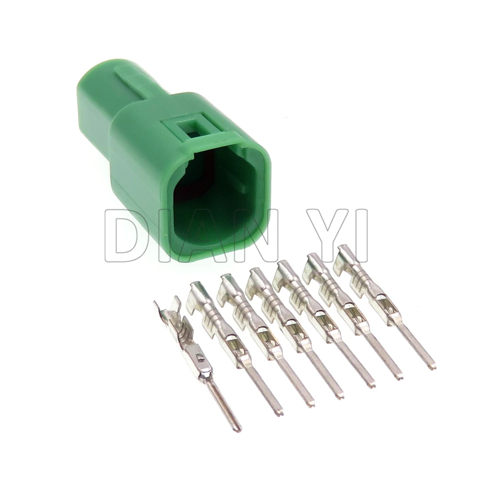 

1 компл. 7 Way Starter Auto пластиковый корпус адаптеры 2822343-1 2822344-1 Автомобильный CCS проводной кабель электрическая розетка 917318-4 917319-4