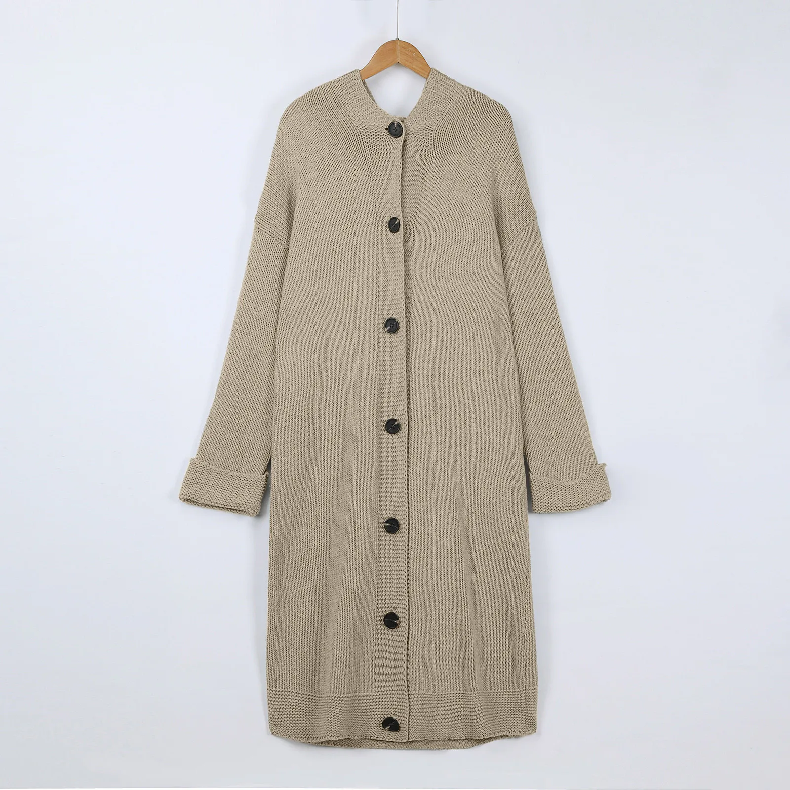 

Women'S Long Sleeve Button Down Cardigan Hoodie Knitted Sweater Cardigan Outwear Dreamers Sweater Cardigan Black Sweater