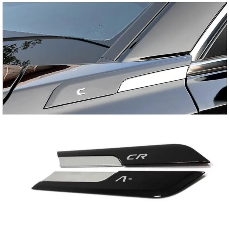

For Honda CRV CR-V 2023 2024 Accessories Door Body Mouldin Wing Side Badge Fender Emblem Sticker Cover Moulding Outside Body