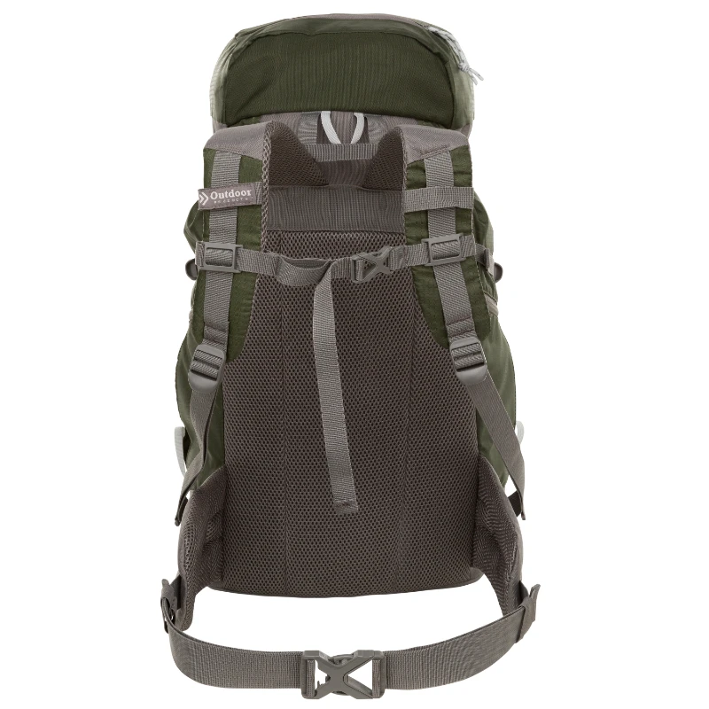 Outdoor Products Arrowhead 47 Ltr Hiking Backpack, Rucksack, Unisex, Green