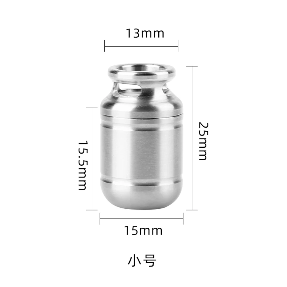 

Brand New Pill Holder Box Case Fishing Keychain Design Outdoor Camping Pill Case Pill Container Portable Protection