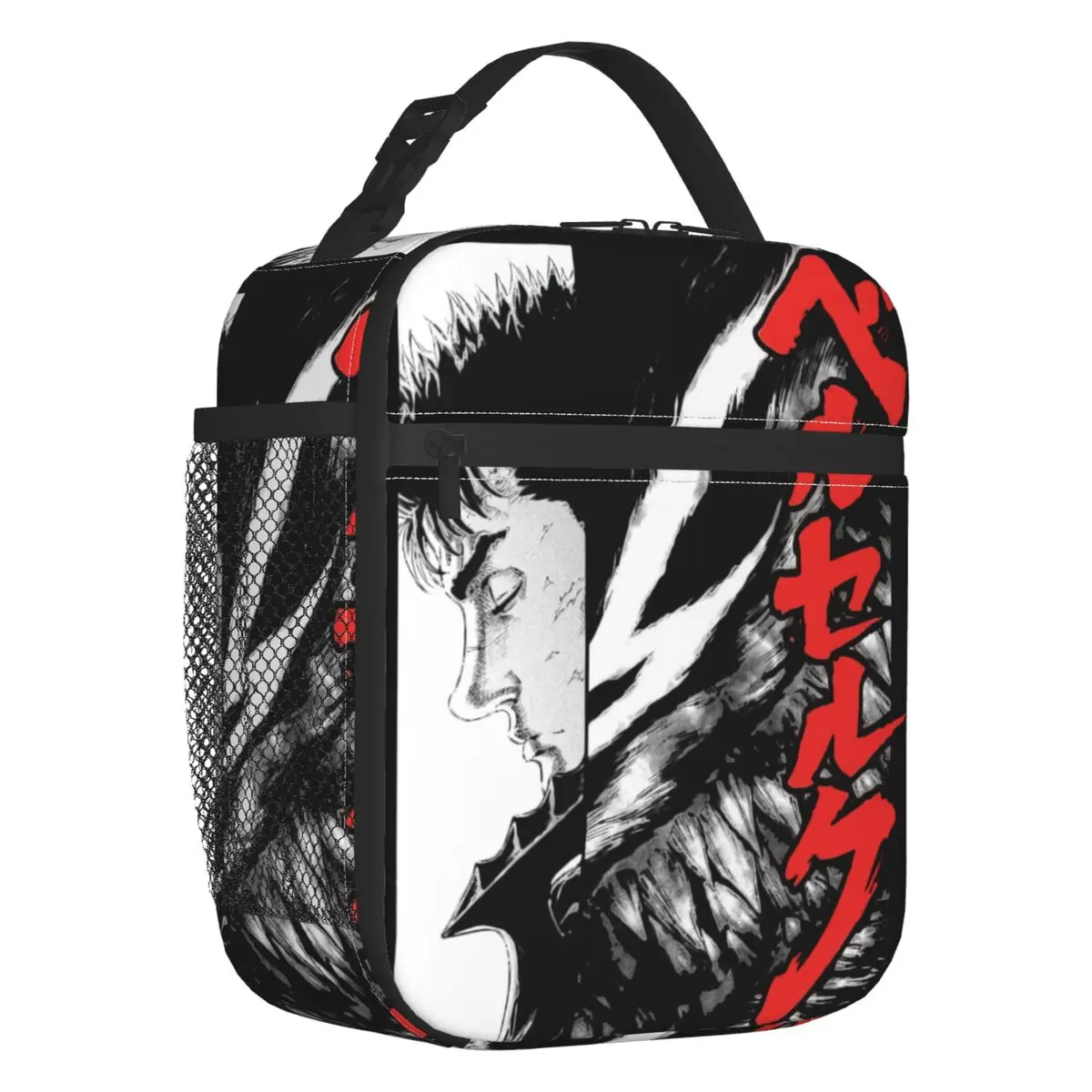 

Anime Manga Aku Berserk Insulated Lunch Bags for Outdoor Picnic Guts Griffith Waterproof Cooler Thermal Lunch Box Women Kids