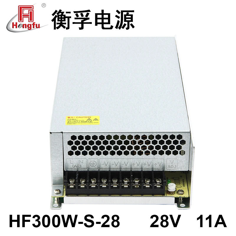 

Hengfu HF300W-S-28 Aapter Charger AC 220V Transfer DC 28V 11A Singel-Channel Output Switching Power Charger