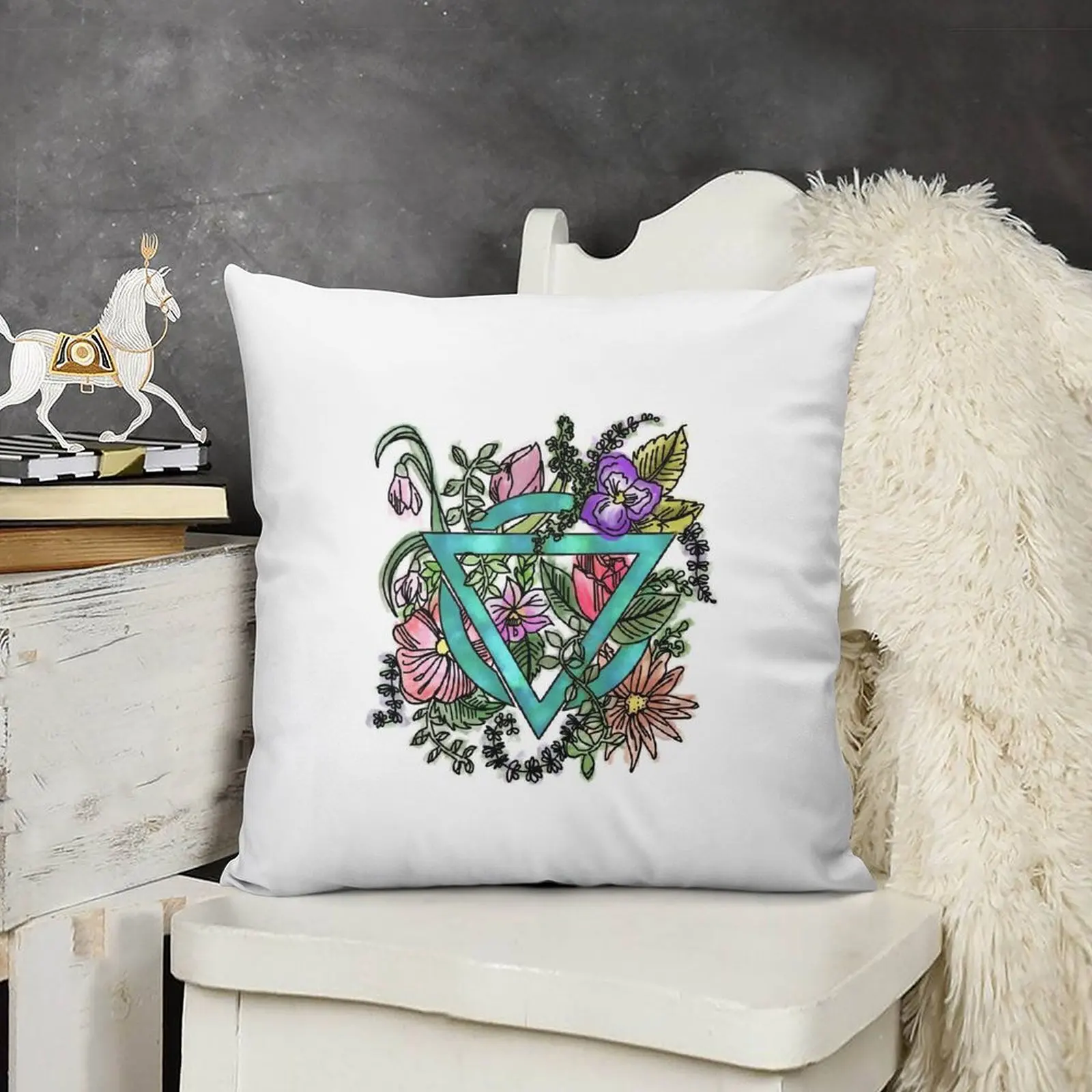 Цветочные наволочки Shikari для диванов